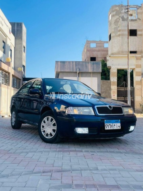 Skoda Octavia A4 2006 Blue Automatic Used for Sale in Beheira - 2