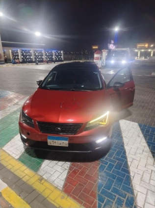 Seat Leon 2018 Red Automatic Used for Sale in Badr City