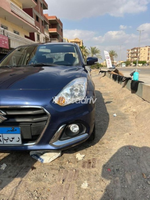 Suzuki Swift Dzire 2022 Blue Automatic Used for Sale in 10th of Ramadan - 2