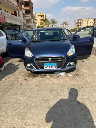 Suzuki Swift Dzire 2022 Blue Automatic Used for Sale in 10th of Ramadan