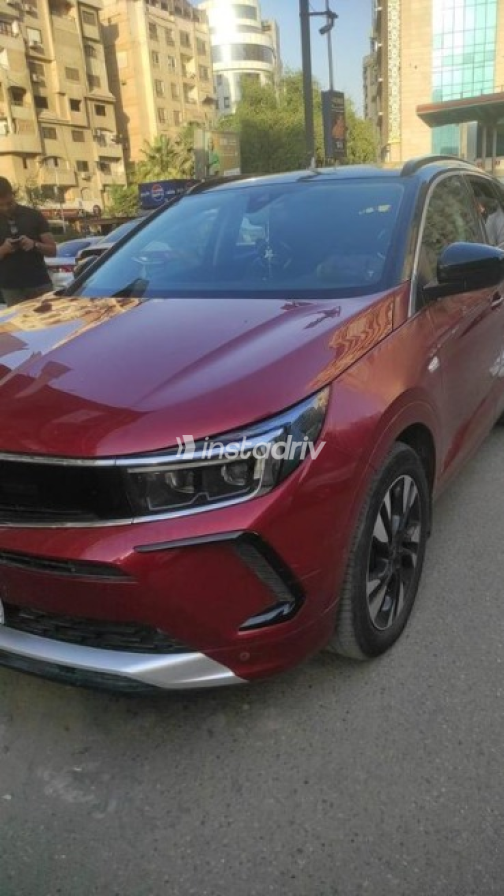 Opel Grandland 2024 Burgundy Automatic Used for Sale in Cairo - 2