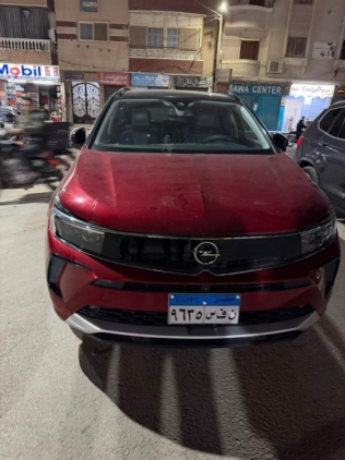 Opel Grandland 2024 Burgundy Automatic Used for Sale in Cairo