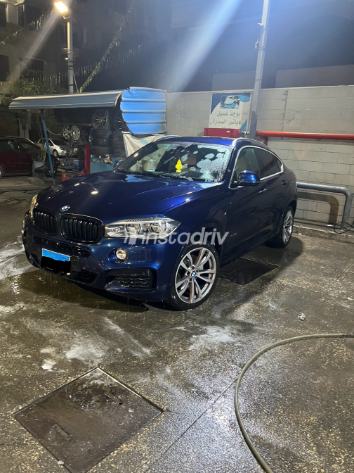 BMW X6 2016 Blue Automatic Used for Sale in Greater Cairo ( Cairo + Giza) - 3