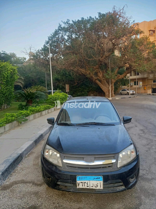 Lada Granta 2018 Black Manual Used for Sale in Greater Cairo ( Cairo + Giza) - 6