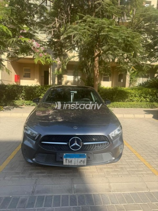 Mercedes A 200 2022 Dark Gray Automatic Used for Sale in Cairo - 1
