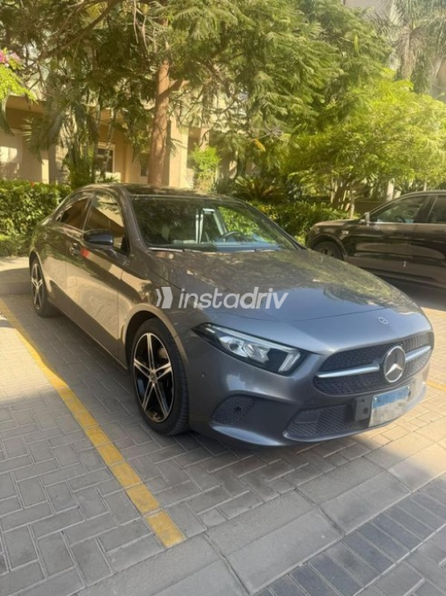 Mercedes A 200 2022 Dark Gray Automatic Used for Sale in Cairo - 3