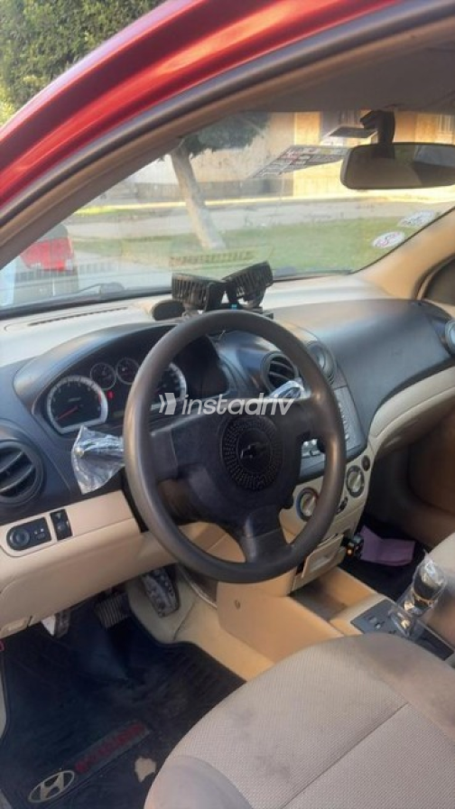 Chevrolet Aveo 2015 Red Automatic Used for Sale in Damietta - 3