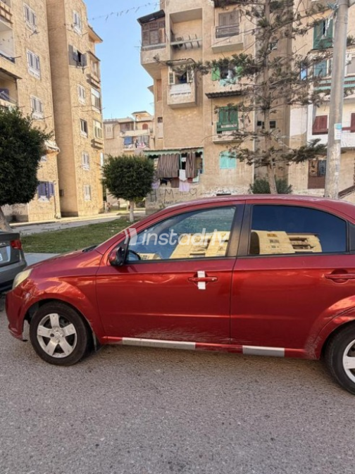 Chevrolet Aveo 2015 Red Automatic Used for Sale in Damietta - 4
