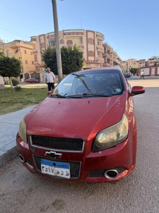Chevrolet Aveo 2015 Red Automatic Used for Sale in Damietta