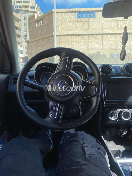 Suzuki Swift 2021 Gray Automatic Used for Sale in Greater Cairo ( Cairo + Giza) - 1