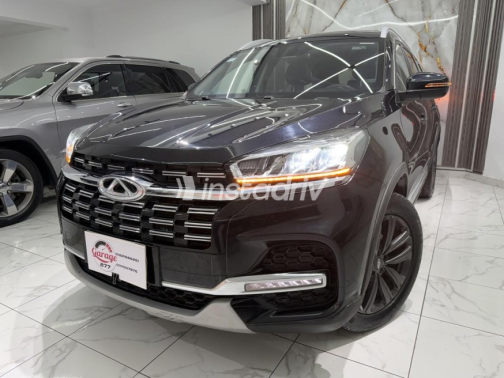 Chery Tiggo 8 2021 Black Automatic Used for Sale in Cairo - 4