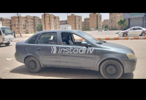 Opel Corsa 2003 Gray Manual Used for Sale in Qena - 2