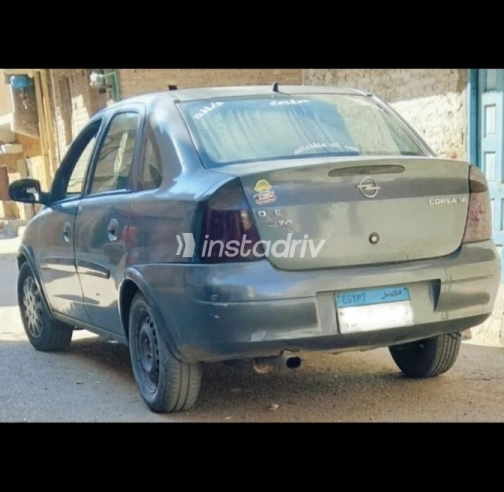 Opel Corsa 2003 Gray Manual Used for Sale in Qena - 3