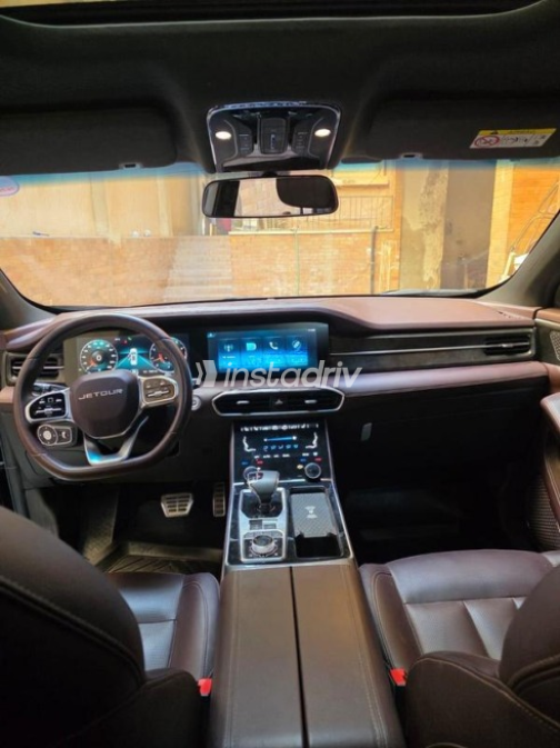 Jetour X90 Plus 2024 Black Automatic Used for Sale in El Haram - 1