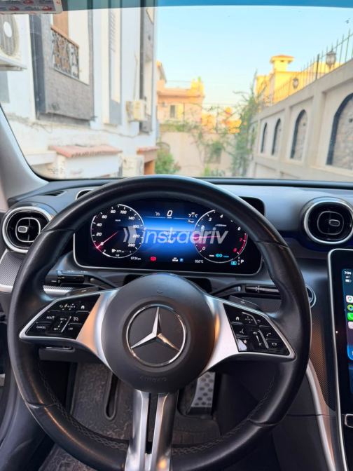 Mercedes C 180 2022 Black Automatic Used for Sale in Greater Cairo ( Cairo + Giza) - 2