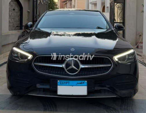 Mercedes C 180 2022 Black Automatic Used for Sale in Greater Cairo ( Cairo + Giza) - 3