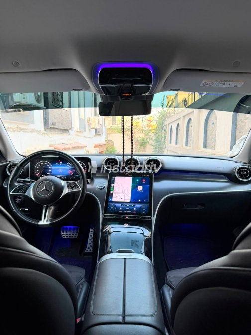 Mercedes C 180 2022 Black Automatic Used for Sale in Greater Cairo ( Cairo + Giza) - 4