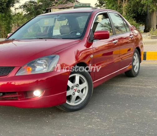 Mitsubishi Lancer Puma 2008 Red Automatic Used for Sale in Sadat City - 1