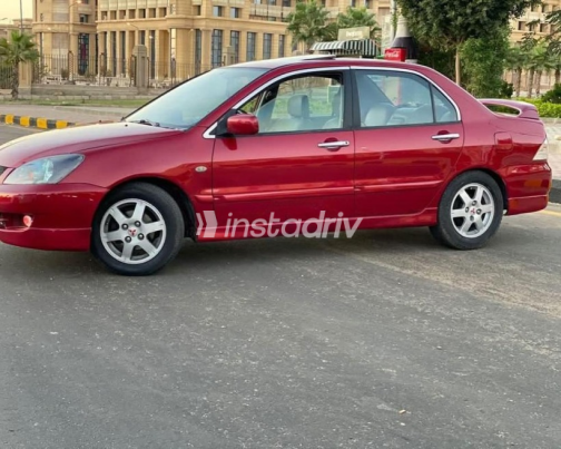 Mitsubishi Lancer Puma 2008 Red Automatic Used for Sale in Sadat City - 4