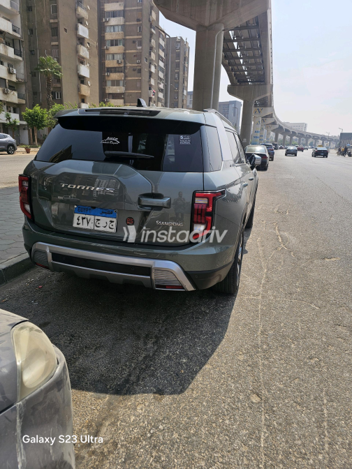 سانج يونج توريس 2024 رمادي أوتوماتيك مستعملة للبيع في القاهرة الكبرى ( القاهرة - الجيزة) - 3