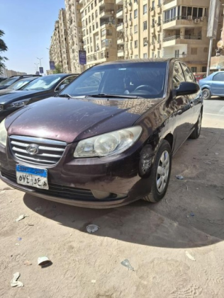هيونداي إلنترا 2007 باذنجاني يدوي مستعملة للبيع في المعادى