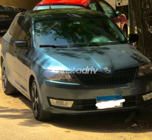 Skoda Rapid Spaceback 2015 Silver Automatic Used for Sale in Alexandria - 4