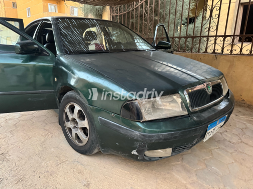 سكودا اوكتافيا 2003 أخضر أوتوماتيك مستعملة للبيع في القاهرة الكبرى ( القاهرة - الجيزة) - 2