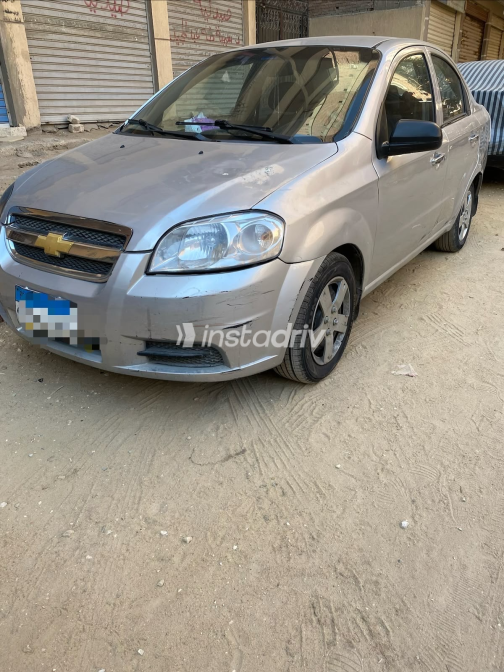 Chevrolet Aveo 2008 Gray Manual Used for Sale in Greater Cairo ( Cairo + Giza) - 3