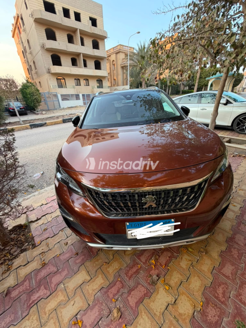 Peugeot 3008 2019 Brown Automatic Used for Sale in Greater Cairo ( Cairo + Giza) - 1