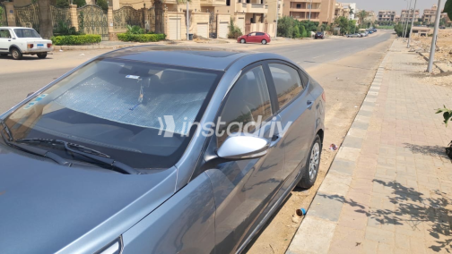 Hyundai Accent RB 2018 Gray Automatic Used for Sale in Greater Cairo ( Cairo + Giza) - 1