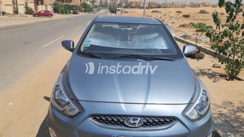Hyundai Accent RB 2018 Gray Automatic Used for Sale in Greater Cairo ( Cairo + Giza) - 4