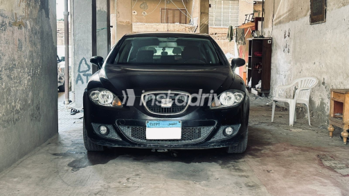 Seat Leon 2008 Black Manual Used for Sale in Greater Cairo ( Cairo + Giza) - 2