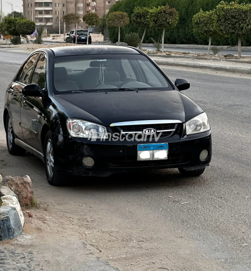 Kia Cerato 2006 Black Automatic Used for Sale in Greater Cairo ( Cairo + Giza) - 1