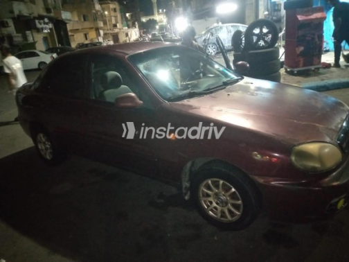 Chevrolet Lanos 2015 Burgundy Manual Used for Sale in Ismailia - 3