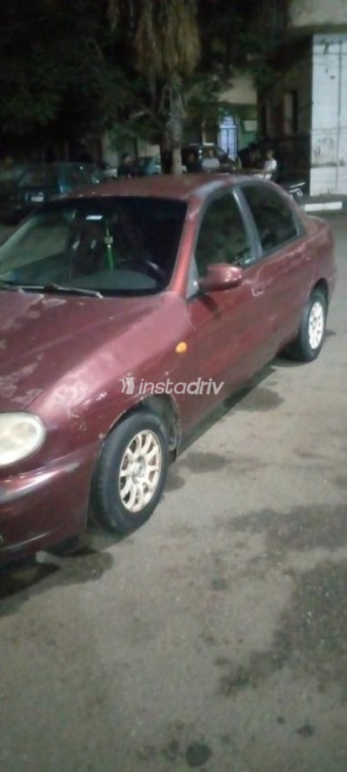 Chevrolet Lanos 2015 Burgundy Manual Used for Sale in Ismailia - 5
