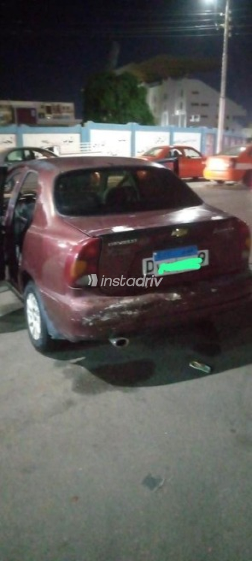 Chevrolet Lanos 2015 Burgundy Manual Used for Sale in Ismailia - 6