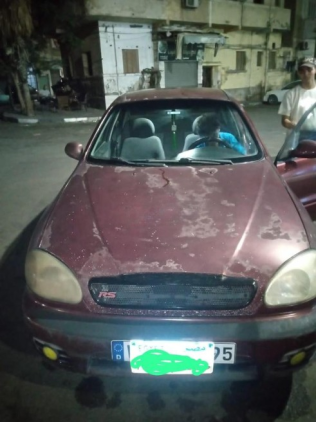 Chevrolet Lanos 2015 Burgundy Manual Used for Sale in Ismailia