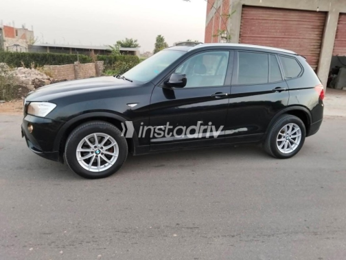 بي ام دبليو X3 2013 أسود أوتوماتيك مستعملة للبيع في منيا القمح - 4