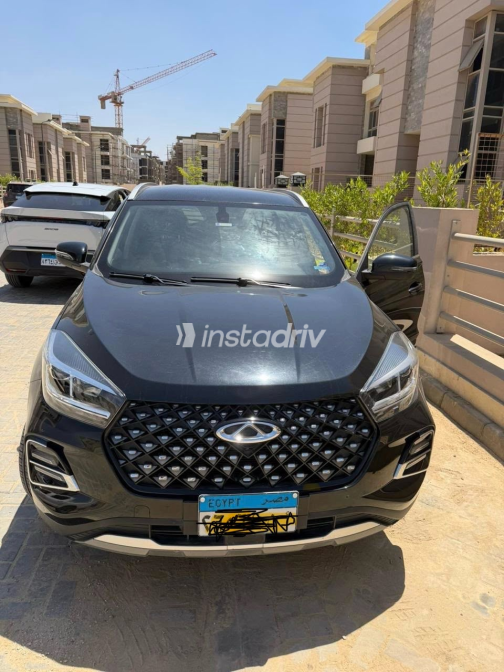 Chery Tiggo 2025 Black Automatic Used for Sale in Greater Cairo ( Cairo + Giza) - 1