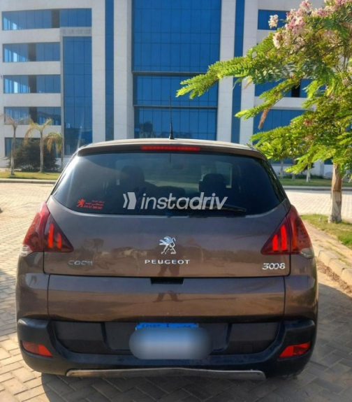 Peugeot 3008 2015 Brown Automatic Used for Sale in Heliopolis - 2