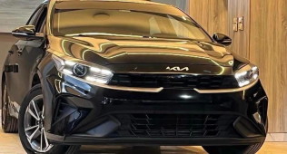 Kia Cerato 2022 Black Automatic Used for Sale in Beni Suef