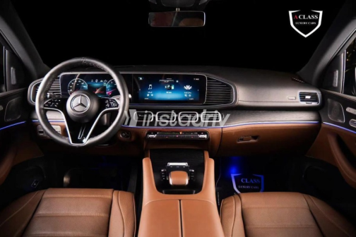 مرسيدس GLE 2025 أسود أوتوماتيك مستعملة للبيع في مدينة الشيخ زايد - 8