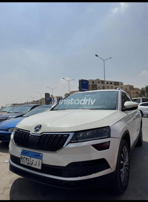 Skoda Karoq 2022 White Automatic Used for Sale in Cairo - 2