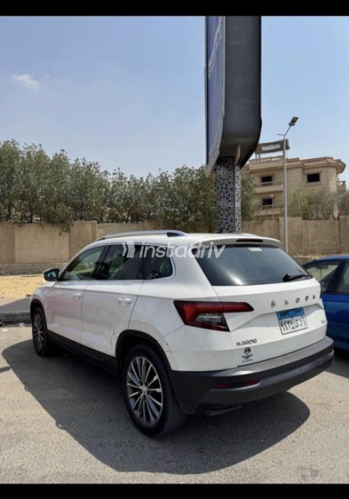 Skoda Karoq 2022 White Automatic Used for Sale in Cairo - 4