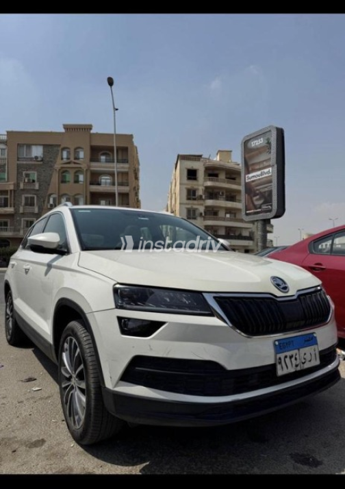 Skoda Karoq 2022 White Automatic Used for Sale in Cairo - 7