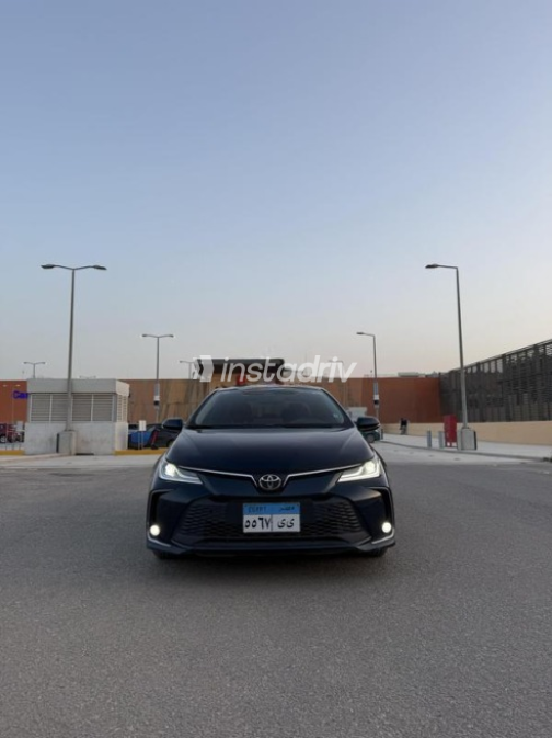 Toyota Corolla 2024 Dark Blue Automatic Used for Sale in 6 October - 4