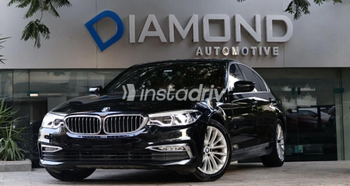 BMW 520 2018 Black Automatic Used for Sale in Cairo - 3