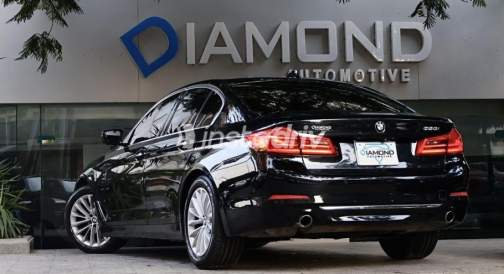 BMW 520 2018 Black Automatic Used for Sale in Cairo - 9