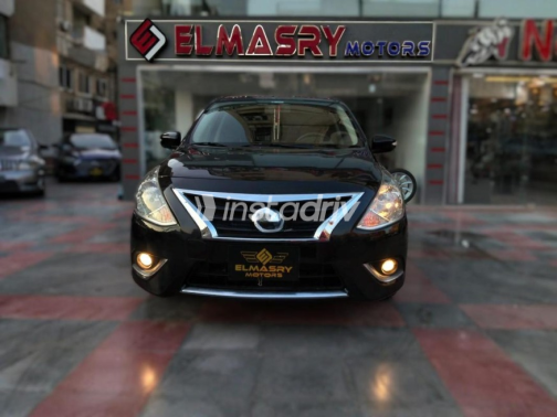 Nissan Sunny 2020 Black Automatic Used for Sale in Nasr city - 1