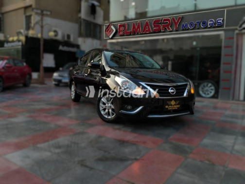 Nissan Sunny 2020 Black Automatic Used for Sale in Nasr city - 2
